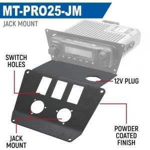 Polaris RZR Pro S Radio Mount - Rugged Radios - Switch Pros 8 - 2025+